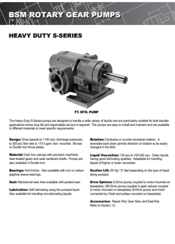 Online Catalog PDF - BSM Pump